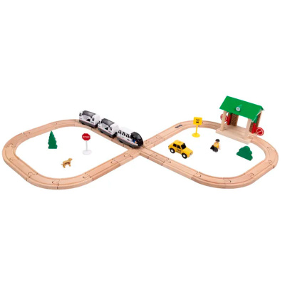 Деревянная железная дорога Гудок 1Toy Т24452 1